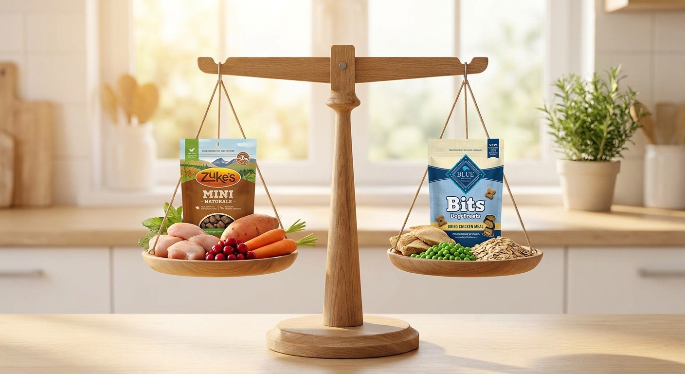 Zuke's vs. Blue Buffalo: Best Dog Training Treats Compared Zuke's vs. Blue Buffalo: Best Dog Training Treats Compared