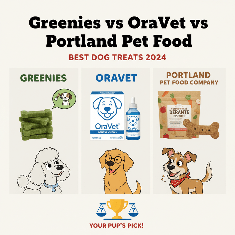 Greenies vs OraVet vs Portland Pet Food: Best Dog Treats 2024
