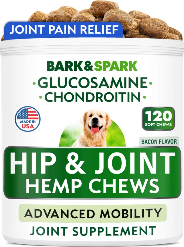 Bark&Spark Hemp Joint Chews 120ct