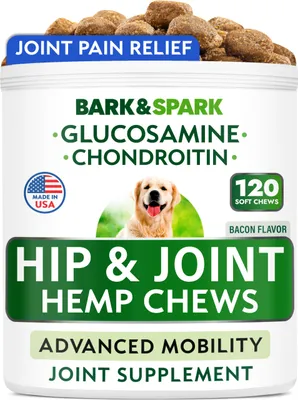 Bark&Spark Hemp Joint Chews 120ct