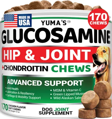 YUMA'S Glucosamine for Dogs 170 Count