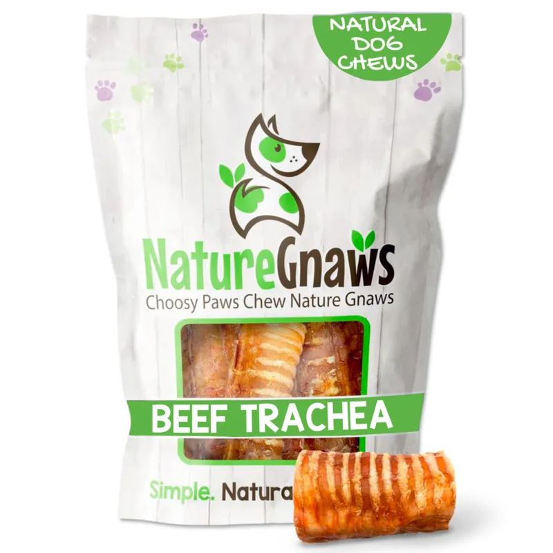 Nature Gnaws Beef Trachea Chews 12 Count