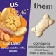 Fruitables Baked Dog Treats, Sweet Potato and Pecan, 7oz 4