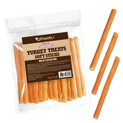 Afreschi Soft Turkey Stick Dog Treats - 6oz