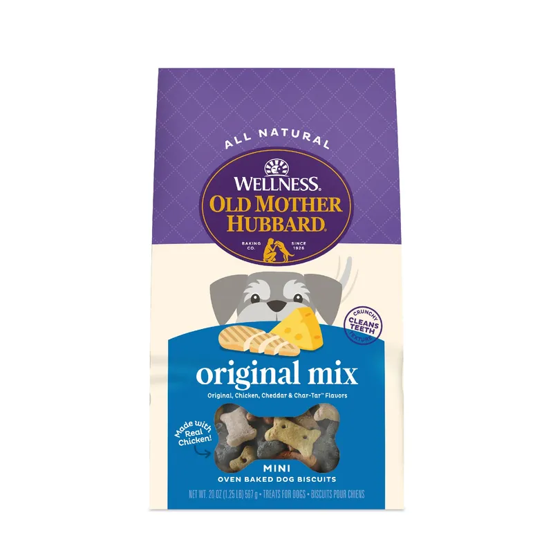 Old Mother Hubbard Wellness Original Mix Dog Biscuits, 1.25 Pound