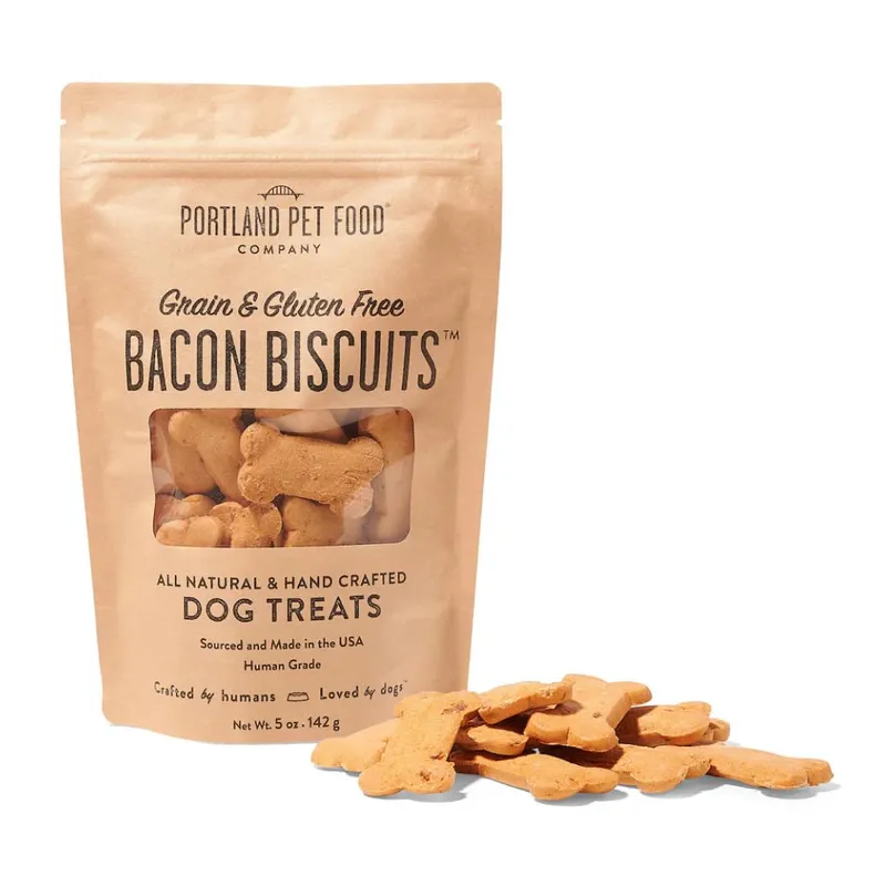 Portland Pet Food Company Bacon Dog Treats 5oz
