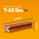 Pedigree Dentastix Small Breed 84ct Bacon & Chicken 5
