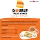 Ultra Chewy Bacon and Cheese Double Treat Bones 2.8oz (Pack of 6) 4