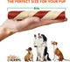 Pork Chomps Baked Pork Skin Dog Chews, 4 Count 4