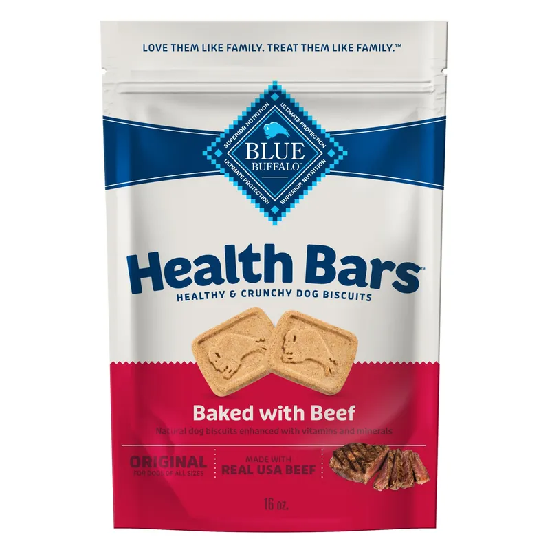 Blue Buffalo Health Bars Beef 16oz