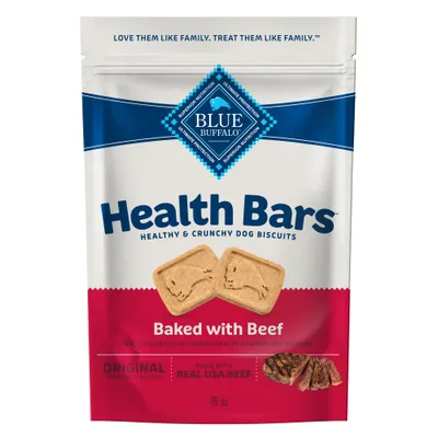Blue Buffalo Health Bars Beef 16oz