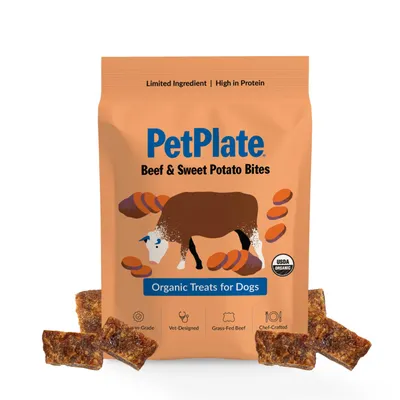 PetPlate Beef and Sweet Potato Bites 4.5oz