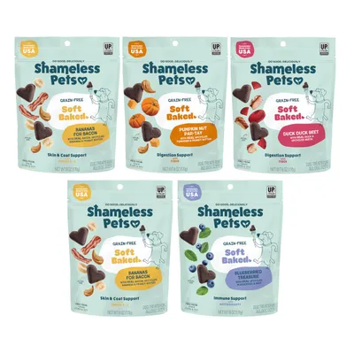 Shameless Pets Best Sellers Variety Pack 6oz (Pack of 5)