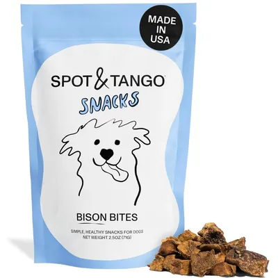 Spot & Tango Bison Bites Dog Treats 2.5oz