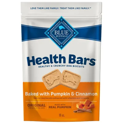 Blue Buffalo Health Bars 16oz - Pumpkin & Cinnamon