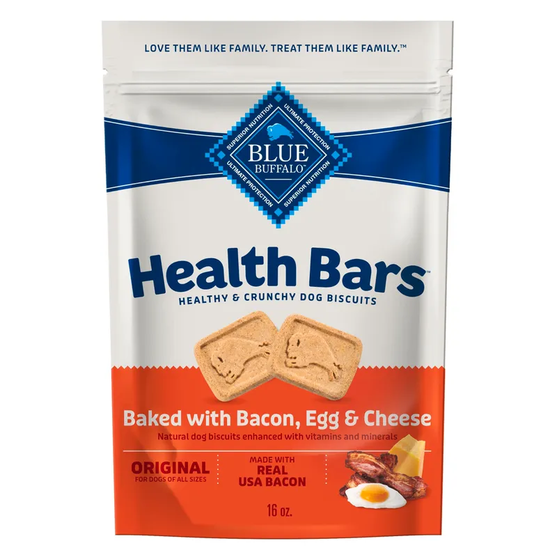 Blue Buffalo Health Bars Bacon, Egg & Cheese 16oz