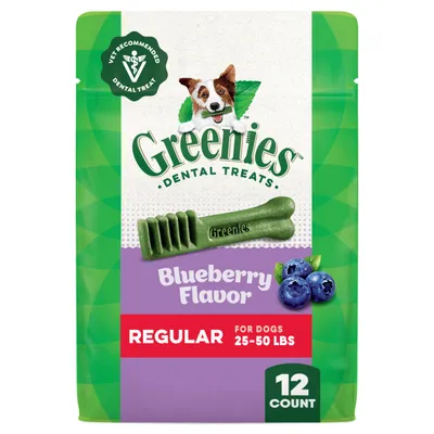 Greenies Blueberry Dental Dog Treats 12oz