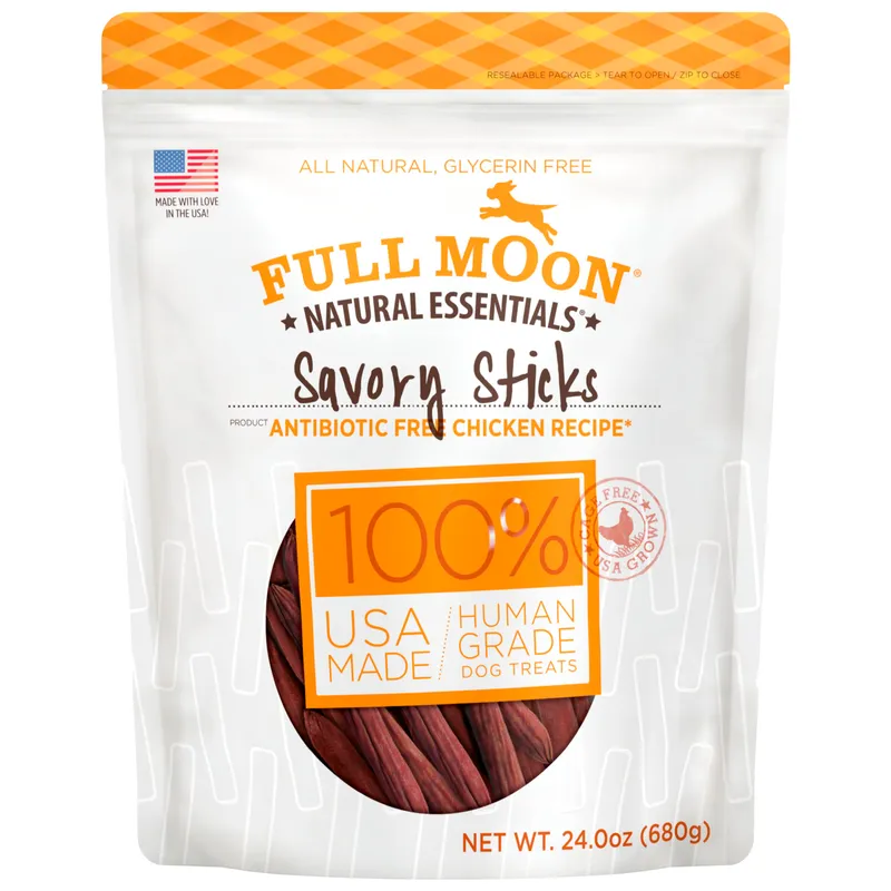 Full Moon Essential Chicken Savory Sticks 24oz
