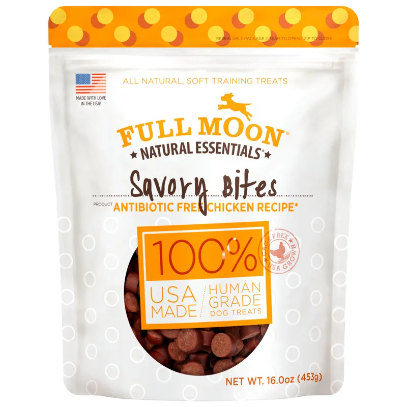 Full Moon Essential Chicken Savory Bites, 16oz