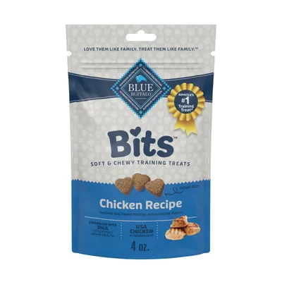 Blue Buffalo Bits Soft Dog Training Treats, 4oz
