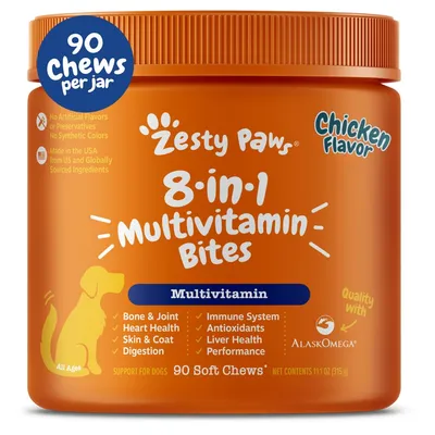 Zesty Paws Dog Multivitamin 90ct