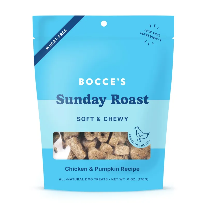 Bocce's Bakery Chicken & Pumpkin Dog Treats 6oz