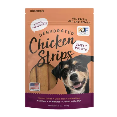 Pet Jerky Factory Chicken & Sweet Potato Dog Treats 5oz