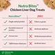 Ultimate Pet Nutrition Nutra Bites Chicken Liver Dog Treats 4oz 4