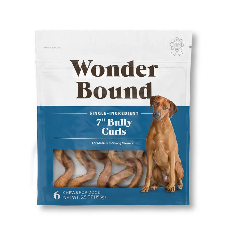 Wonder Bound Bully Curls, 7 inch (6 count)