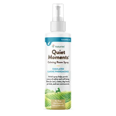 NaturVet Quiet Moments Calming Room Spray 8oz