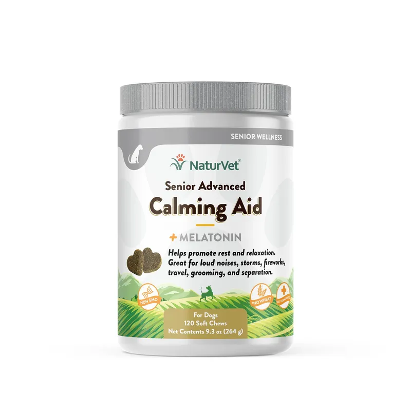 NaturVet Quiet Moments Melatonin 120 Count Soft Chews