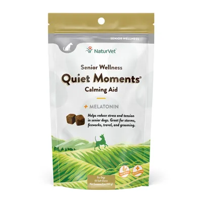 NaturVet Quiet Moments Senior Wellness 65 Soft Chews