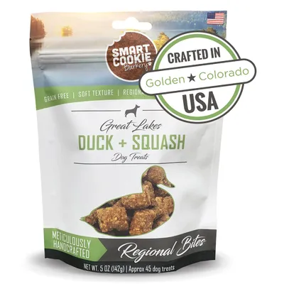 Smart Cookie Duck & Squash Dog Treats 5oz
