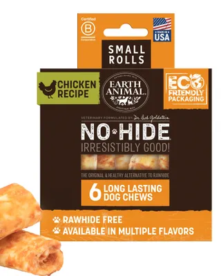 Earth Animal No Hide Chews 6 Count