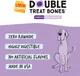 Ultra Chewy Double Treat Bones 2.82oz (Pack of 6) 4