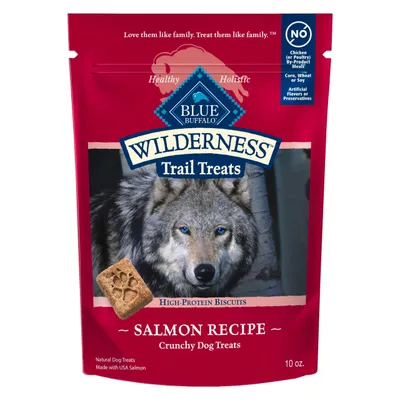 Blue Buffalo Wilderness Trail Treats Salmon 10oz