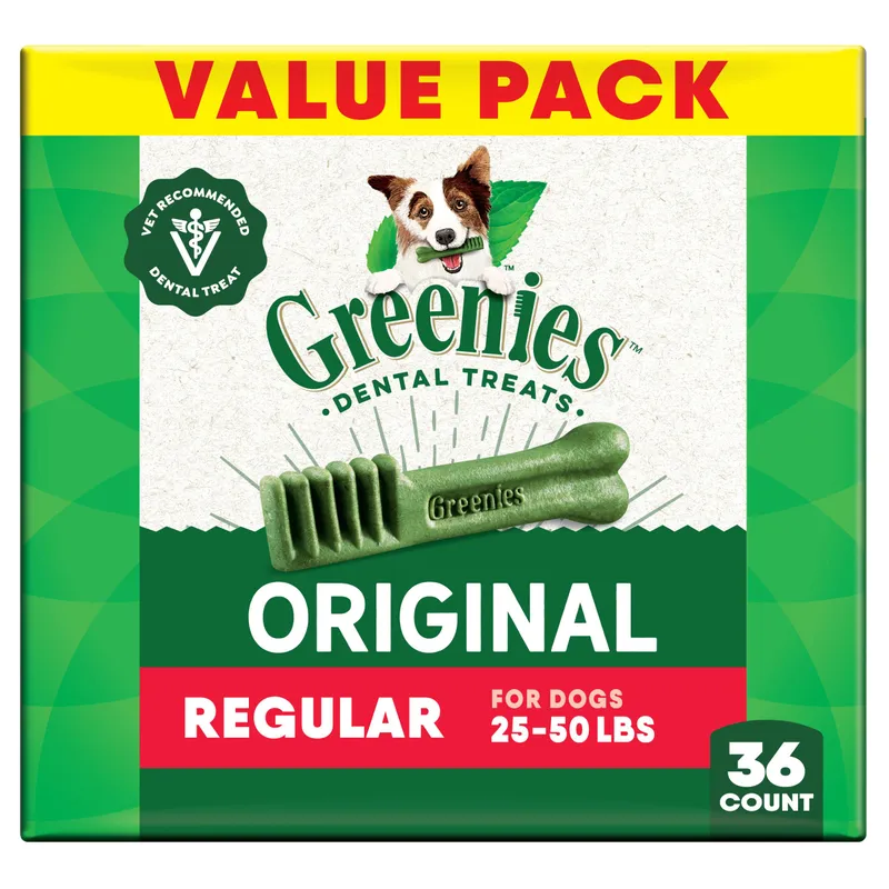Greenies Original Dental Dog Treats 36 Count