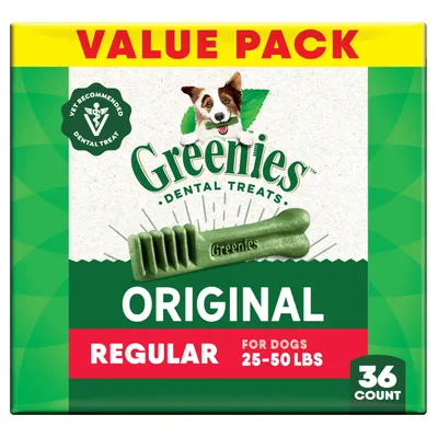 Greenies Original Dental Dog Treats 36 Count