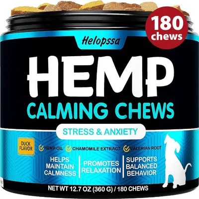 Helopssa Hemp Calming Chews 180ct