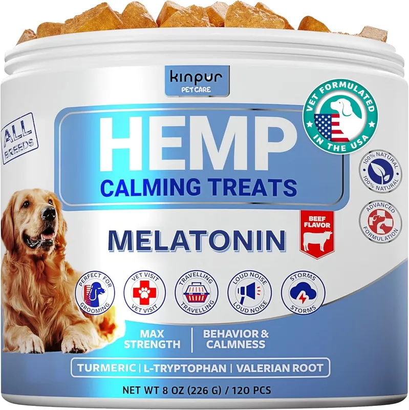 Kinpur Pet Care Calming Chews 120ct