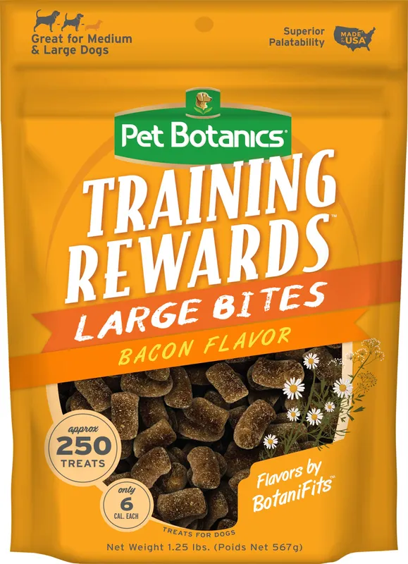Pet Botanics Training Rewards Large Bites 20oz - Bacon