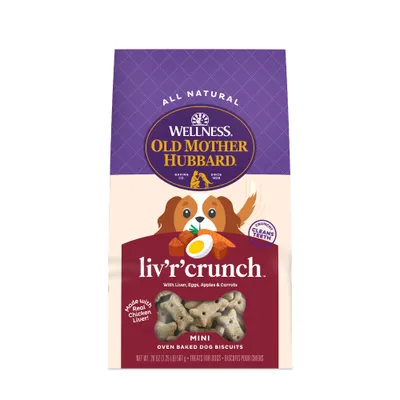 Old Mother Hubbard Liv'R'Crunch Dog Treats, 20oz