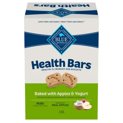 Blue Buffalo Mini Health Bars Apple & Yogurt 32oz
