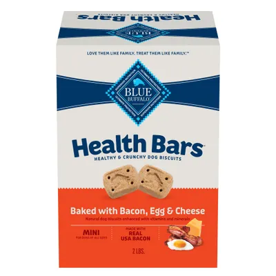 Blue Buffalo Mini Health Bars Bacon, Egg & Cheese 32oz