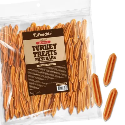 A Freschi srl Natural Turkey Mini Bars 16oz
