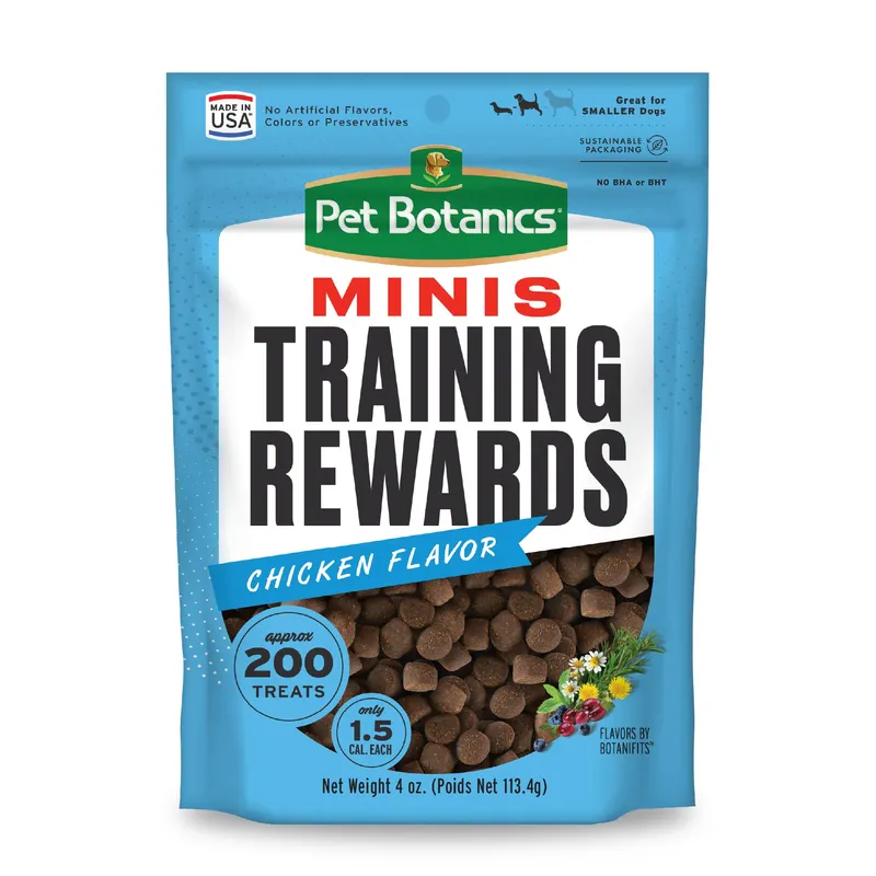 Pet Botanics Training Rewards Mini Chicken 4oz