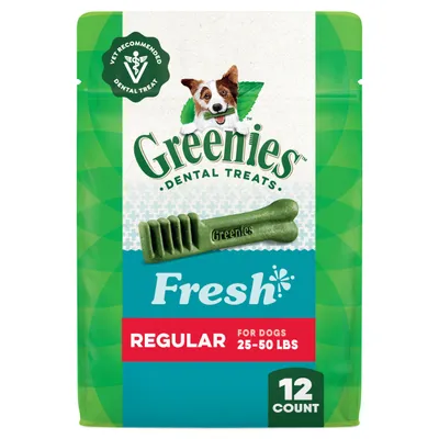 Greenies Dental Dog Treats Regular 12oz