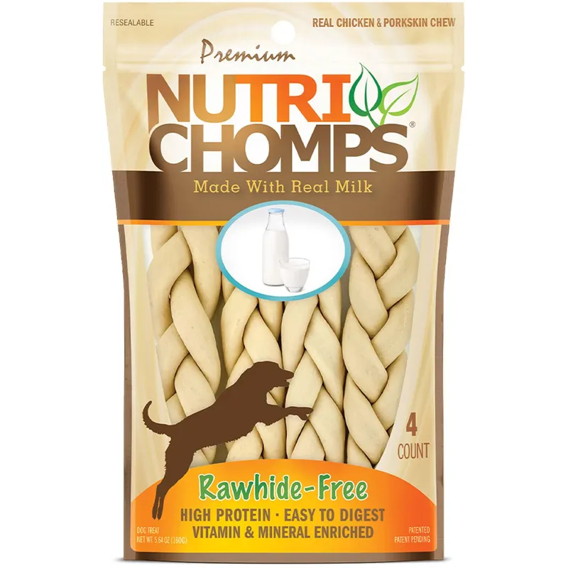NutriChomps Dog Chews 6-inch, 4 Count