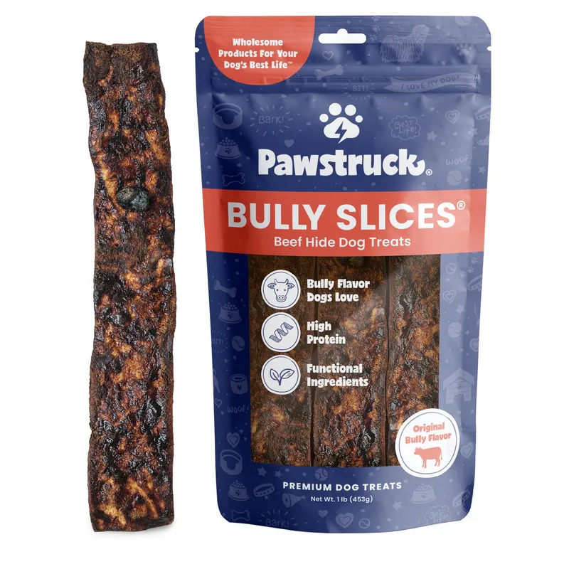 Pawstruck Bully Slices 1lb