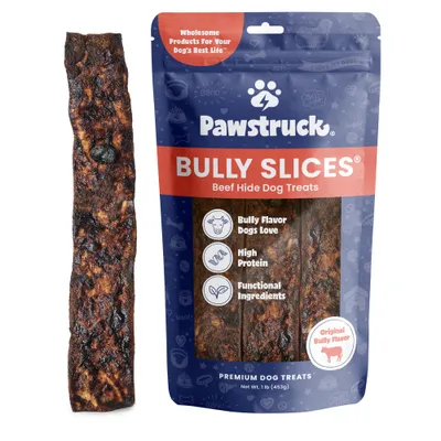 Pawstruck Bully Slices 1lb